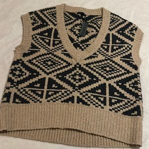 Banana Republic V neck oversized pullover - New